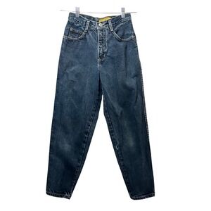 Jaclyn Smith Vintage High Waist Jeans Mom Jeans Denim Blue Size 7/8 24x26‎